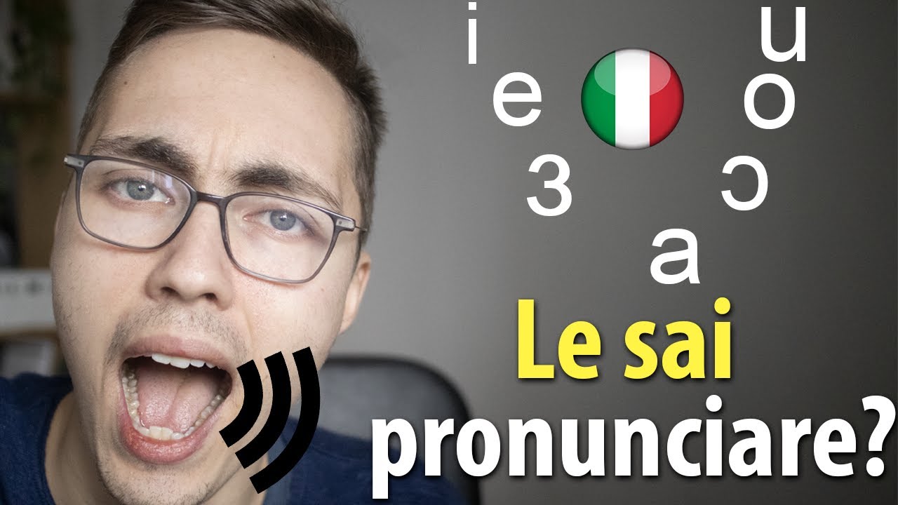 Le VOCALI dell'italiano STANDARD 👄🔊 | PRONUNCIA ITALIANA