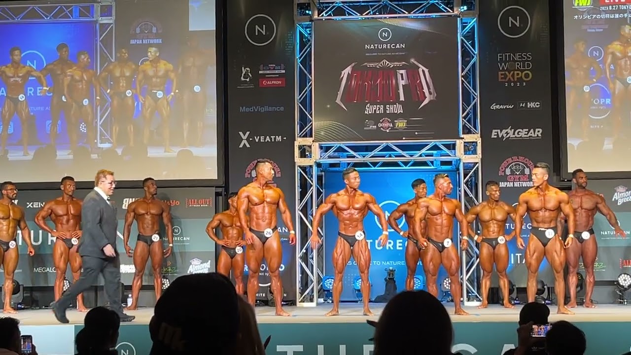 28 August 2023 Tokyo pro classic physique final + award