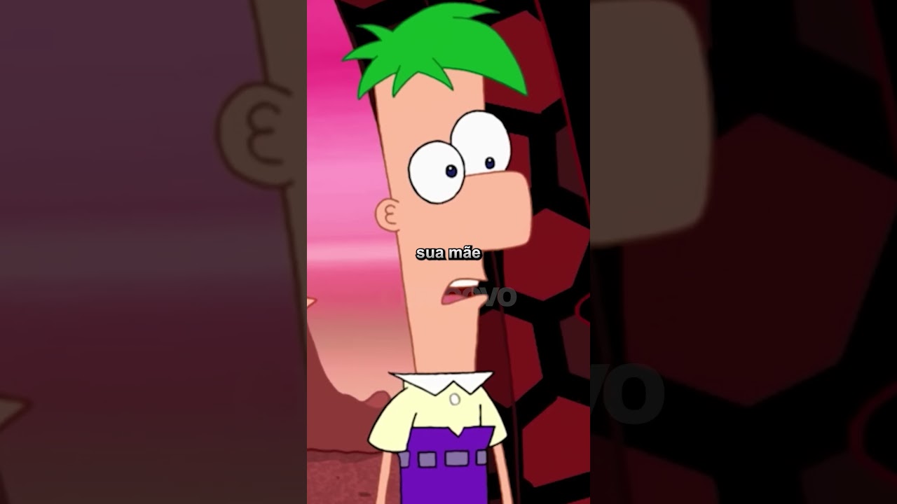 Por que Ferb tem cabelo VERDE? #shorts