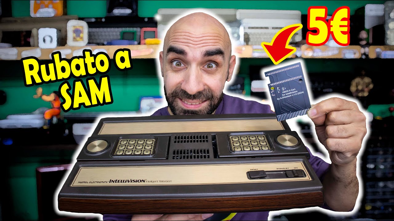 Ho Rubato un Intellivision a @backtothebit- Smontato per la Prima Volta! Riparazione + Pirto II