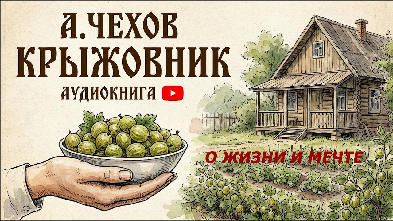 КРЫЖОВНИК  А.Чехов. О счастье и равнодушии /Аудиокнига + прогулка в музей в Балашихе