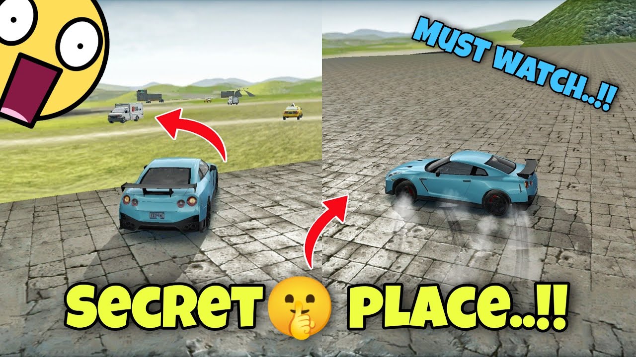Secret place..!! 😱🤯|| in Extreme car driving simulator🔥|| must watch..!!