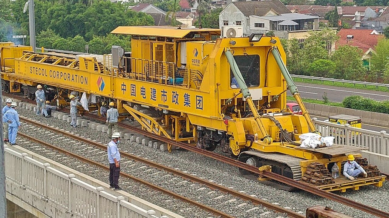 WOW! Modern Railway Track Laying Machine CPG500