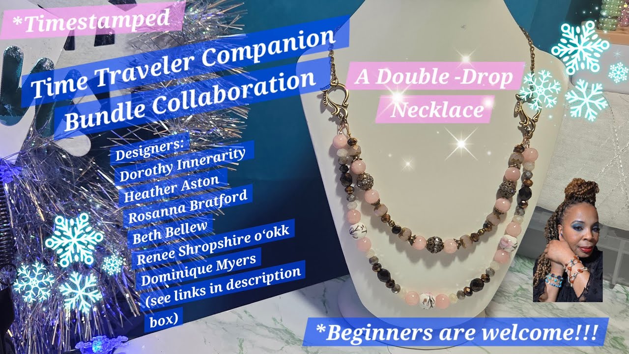 Набор BBB Time Traveler Companion Bundle Collaboration: колье с двойной подвеской