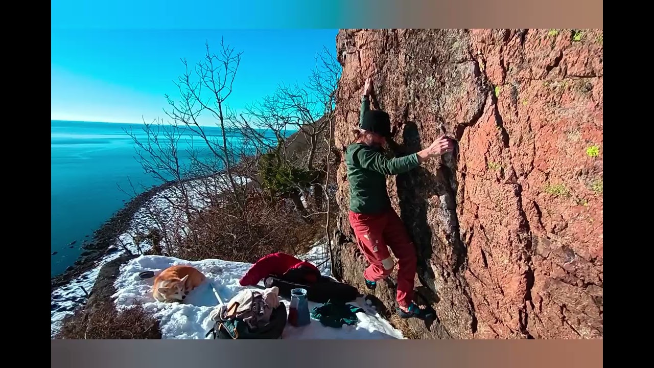 Wait till the end - Kullaberg boulder