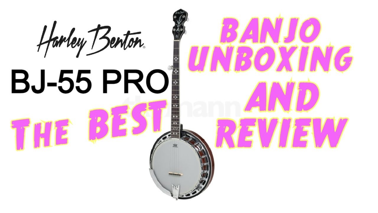 Unboxing Harley Benton 55 Pro Banjo and Review!  BEST VIDEO!