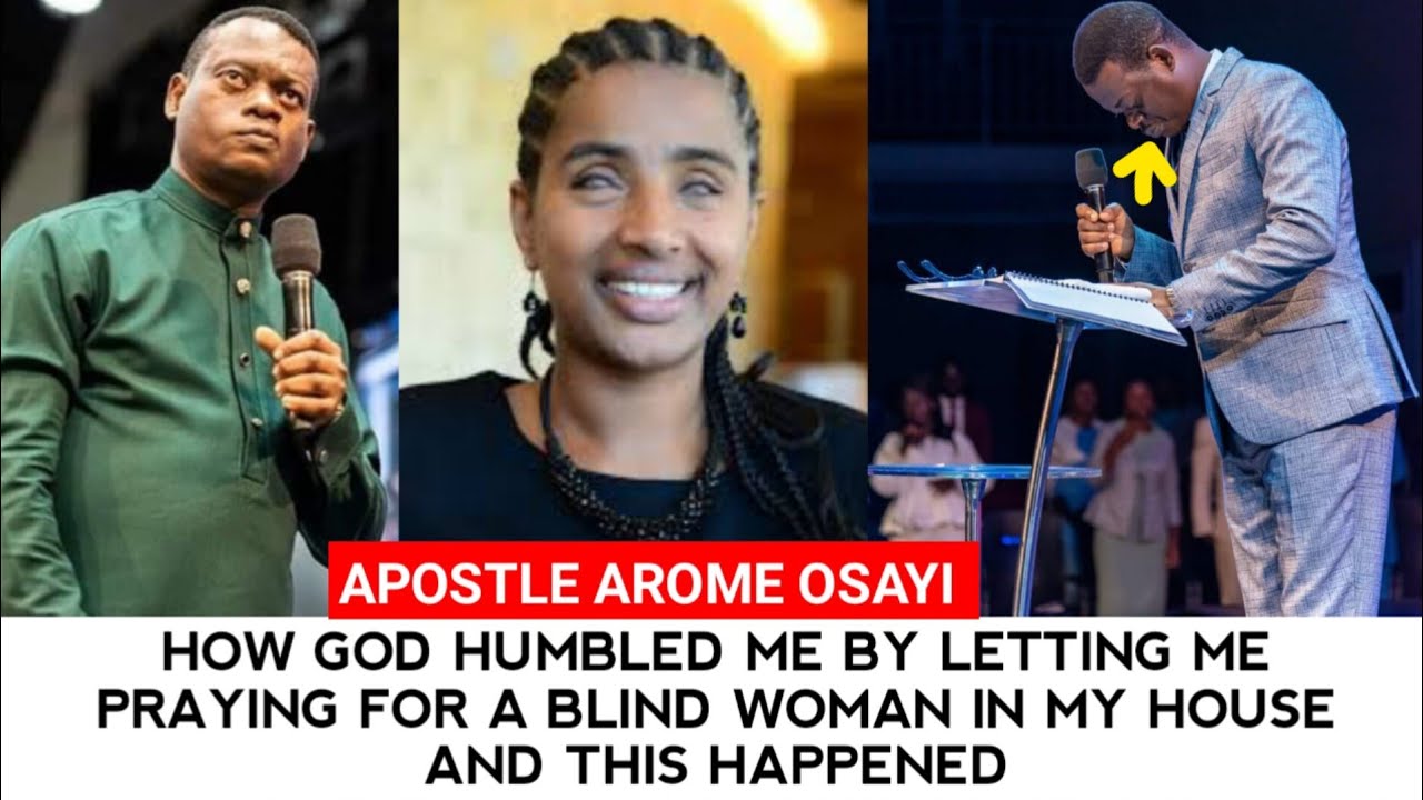 I WAS FULL OF SHAME BECAUSE I DID THIS IN PUBLIC AND GOD DIDN'T BACK ME UP -APOSTLE AROME OSAYI