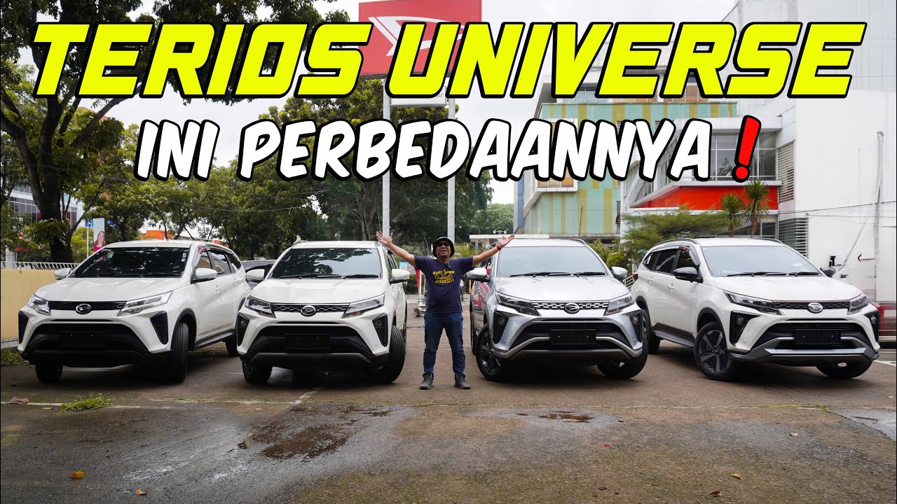 Perbedaan Daihatsu Terios X, Terios R STD, Terios R ADS dan Terios R Custom
