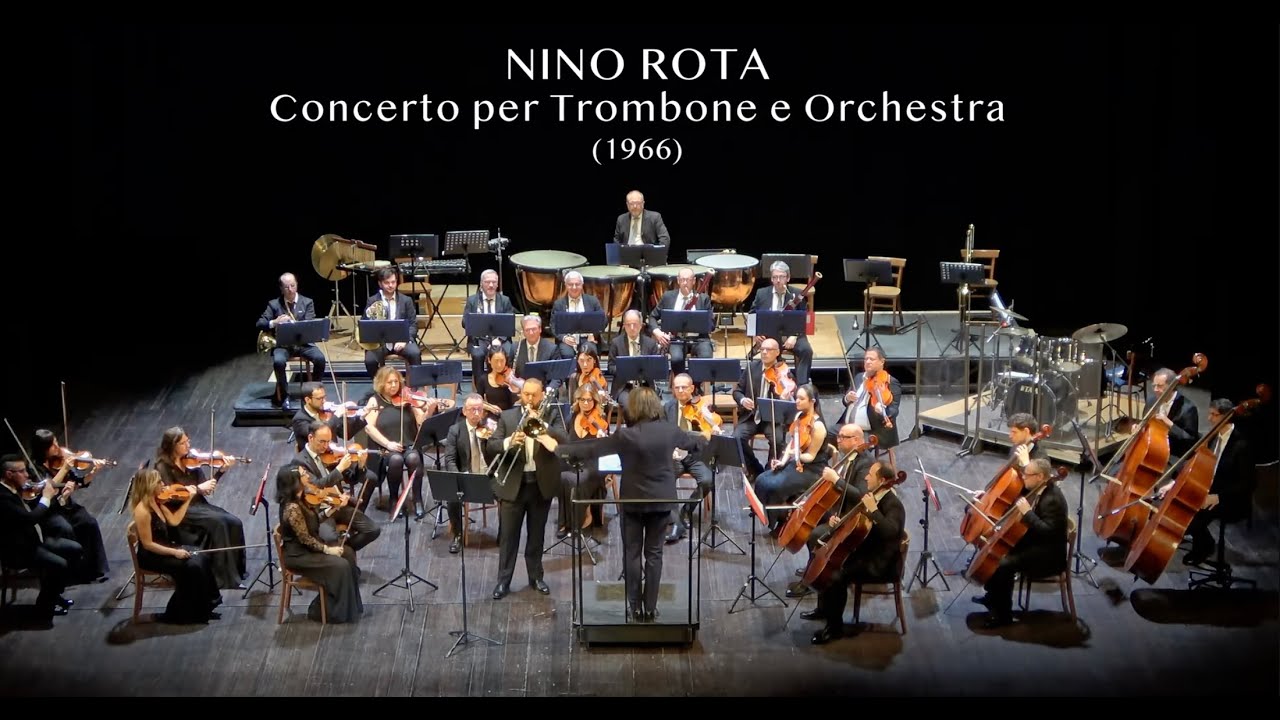 NINO ROTA: Concerto per Trombone - Enzo Turriziani, trombone - Roberto Molinelli, direttore - FORM