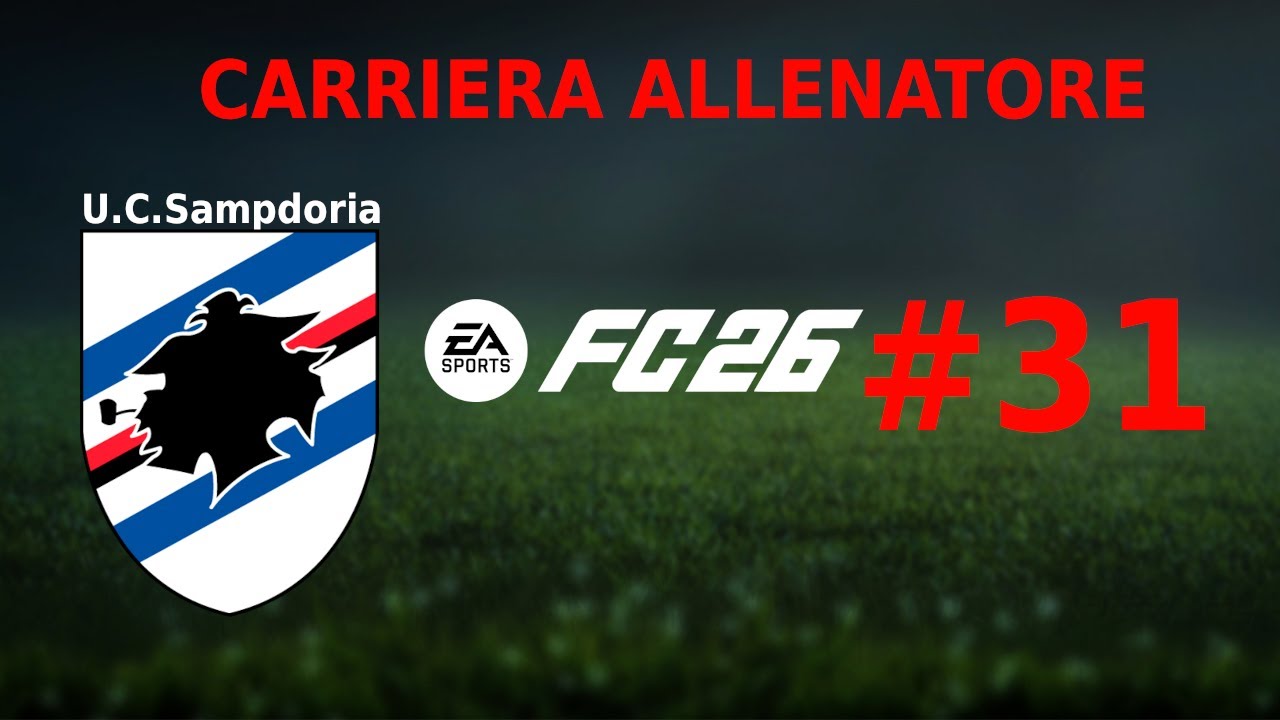 FC SPORT 26 - Gameplay ITA - Carriera Allenatore #31 - NUOVI RINFORZI