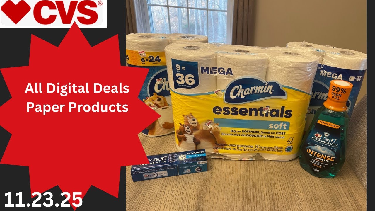 CVS All Digital Deals &mdash; предложения на бумажную продукцию &mdash; 23 ноября 2025 г. &mdash; #cvsdeals