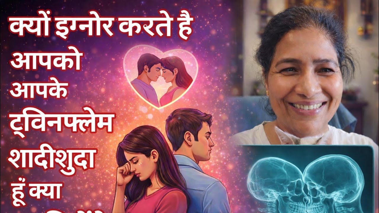 क्यों इग्नोर करते है आपको आपके ट्विनफ्लेम शादीशुदा हूँ क्या हम मिलेंगेX-ray करते हैं#twinflamehindi 