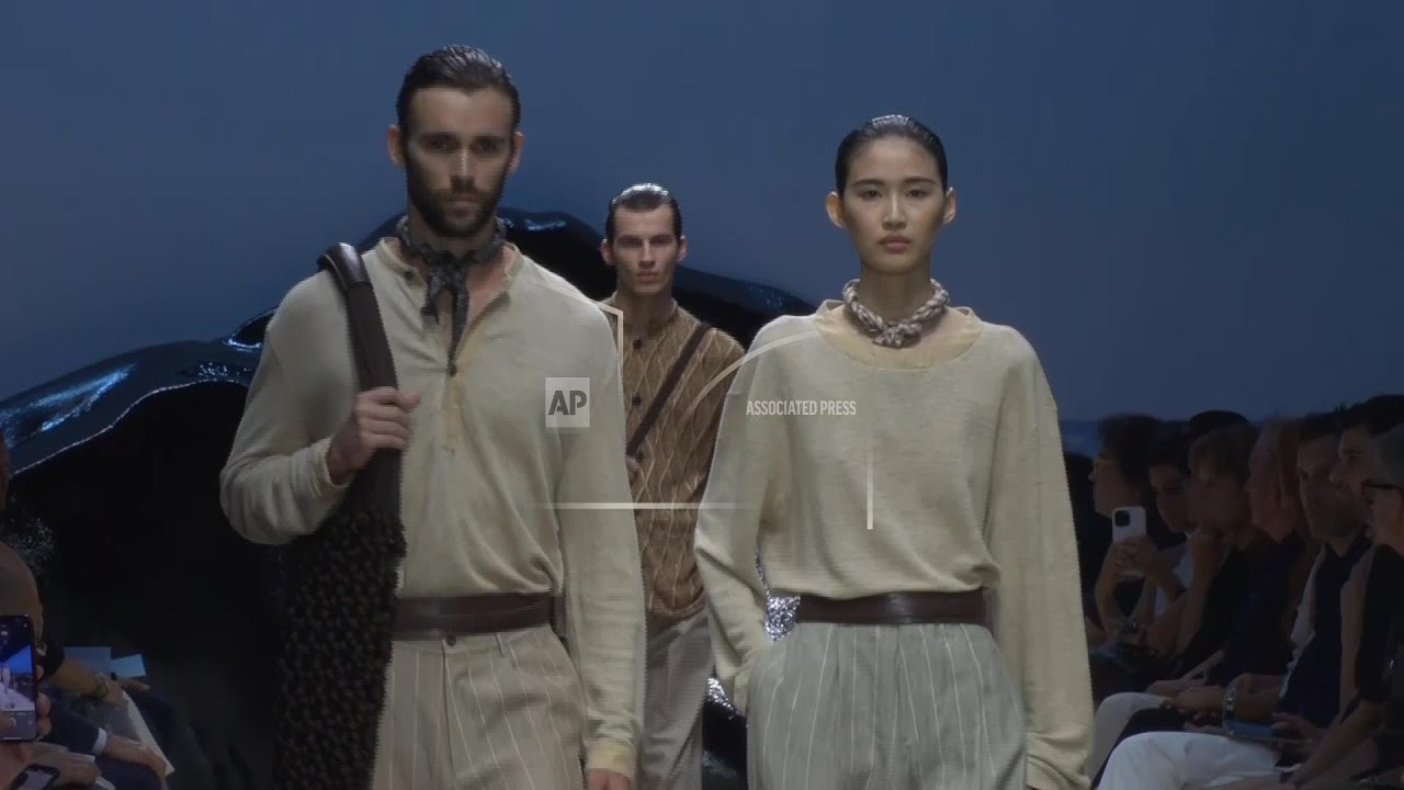 Giorgio Armani misses Milan Fashion Week for the first time in 50 years, but his designs shine