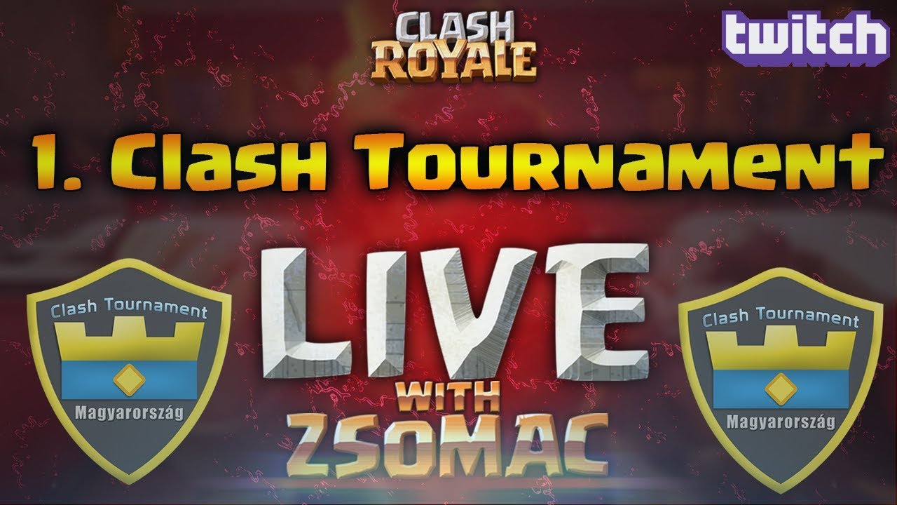 1. Clash Tournament | Clash Royale Magyarul