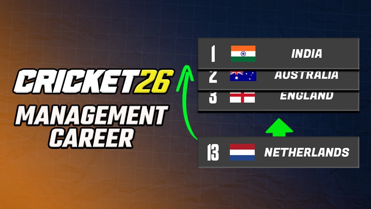 CRICKET 26 Early Access | Management Career Overview