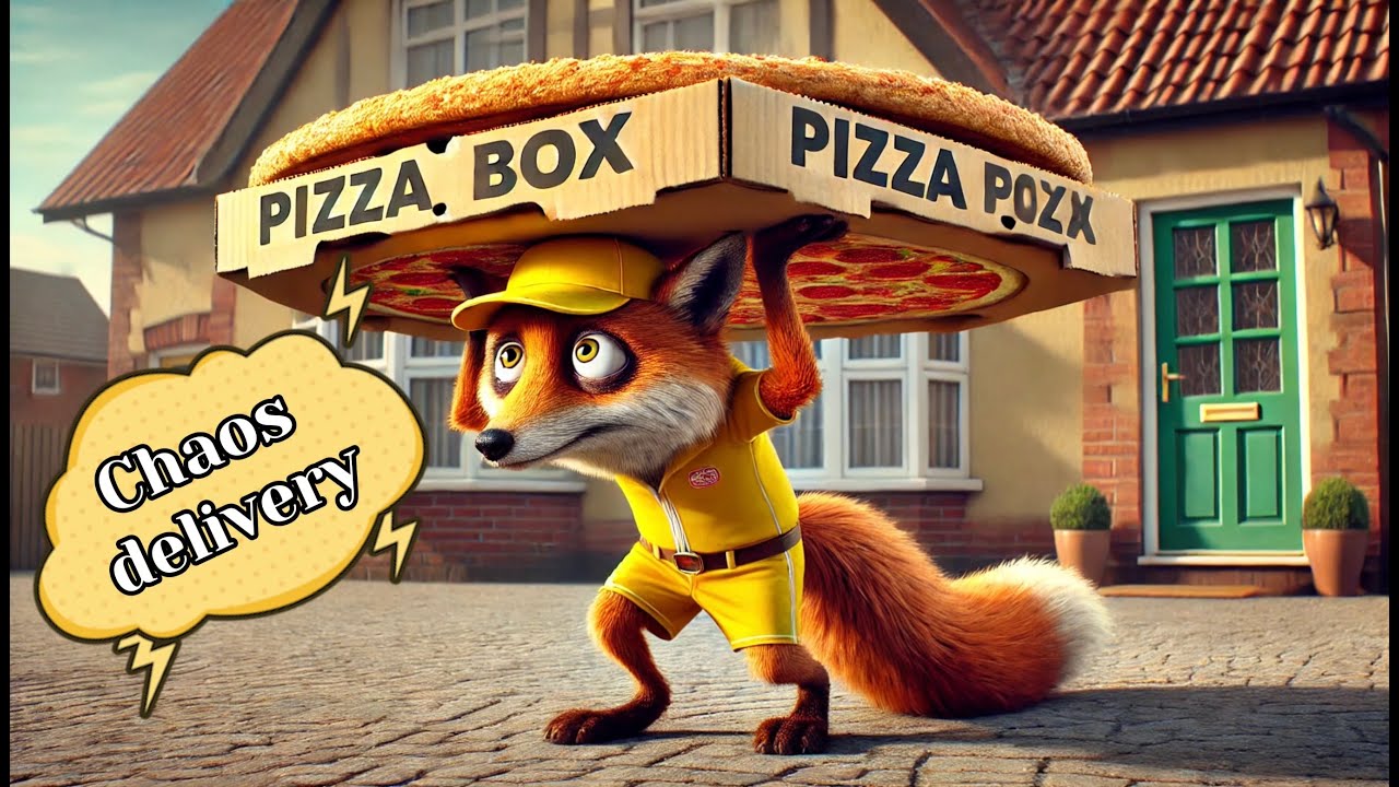 A pizza delivery driver gets his revenge on the customer  