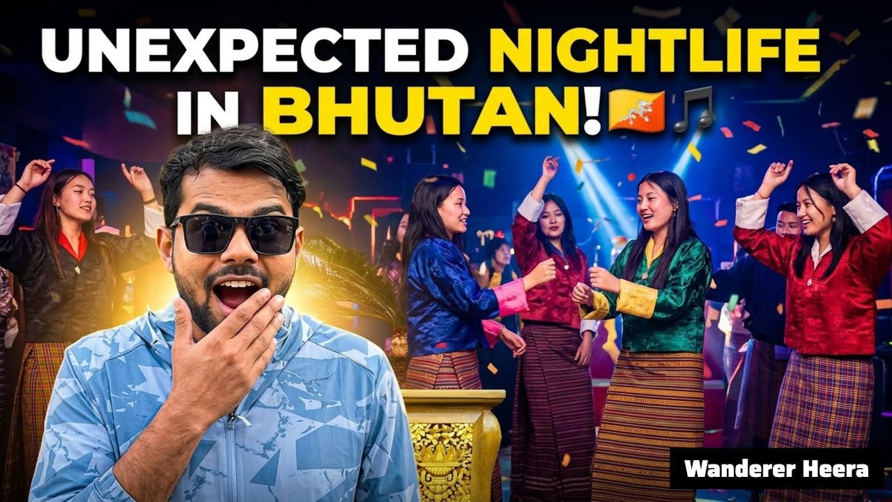 Unexpected Bhutan Nightlife 🇧🇹 | You won’t believe This !