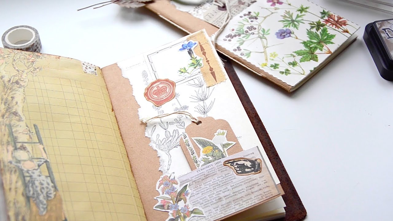 Decorate Traveler's Notebook insert with me