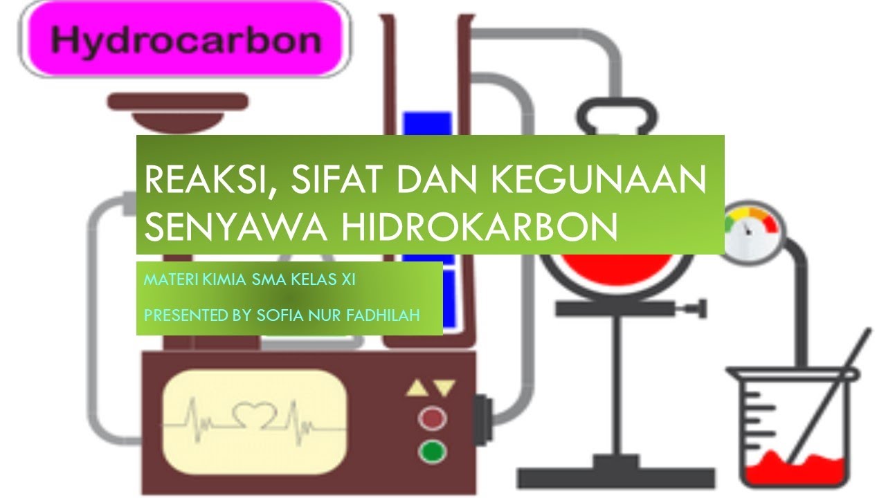 REAKSI, SIFAT DAN KEGUNAAN SENYAWA HIDROKARBON - MATERI KIMIA SMA KELAS XI