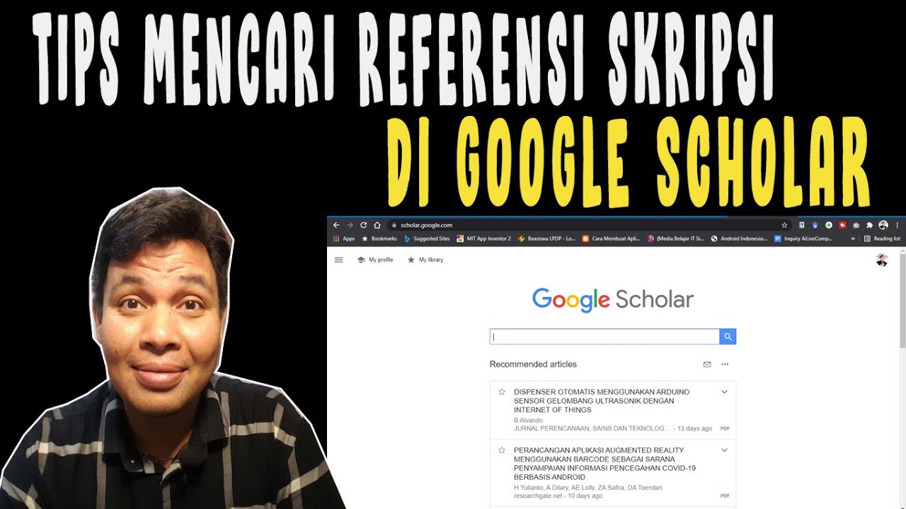 TIPS MENCARI REFERENSI SKRIPSI DI GOOGLE SCHOLAR