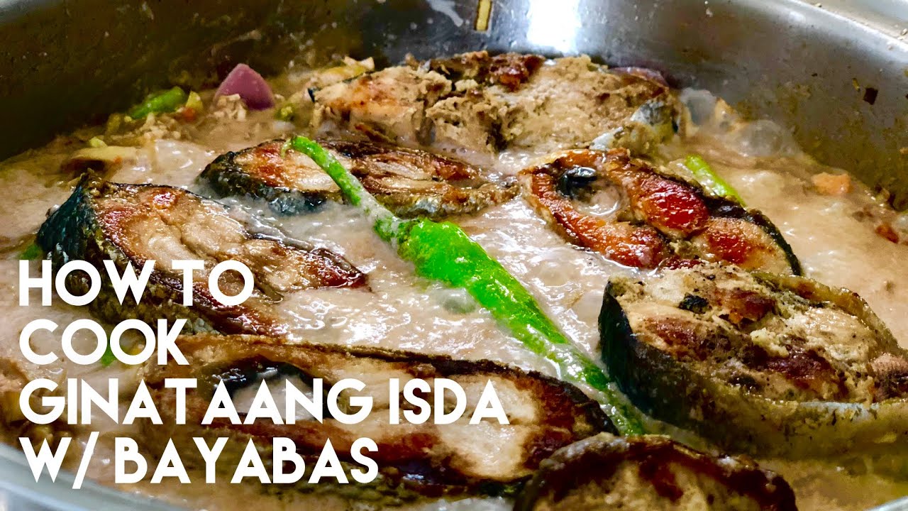 How to Cook Ginataang Isda | With Bayabas