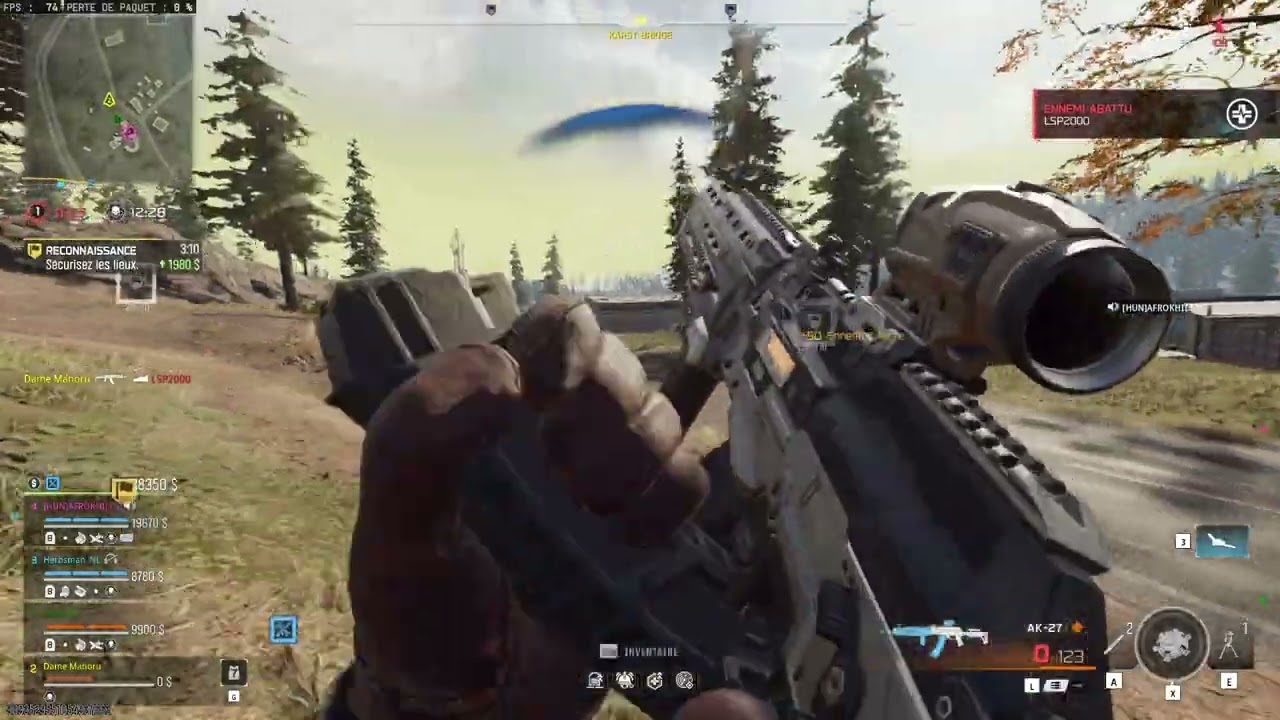 🎯58ème victoire - TOP1 en #battleroyale sur #verdansk de Call of Duty #warzone [quatuor] 12 kills