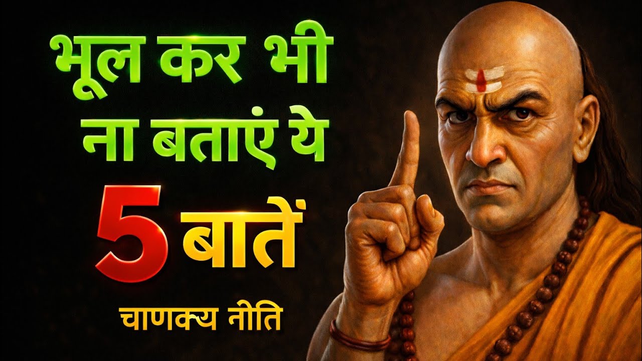 भूलकर भी अपने रिश्तेदारों को ये 5 बातें मत बताना, वरना बर्बाद हो जाओगे | Chanakya Niti