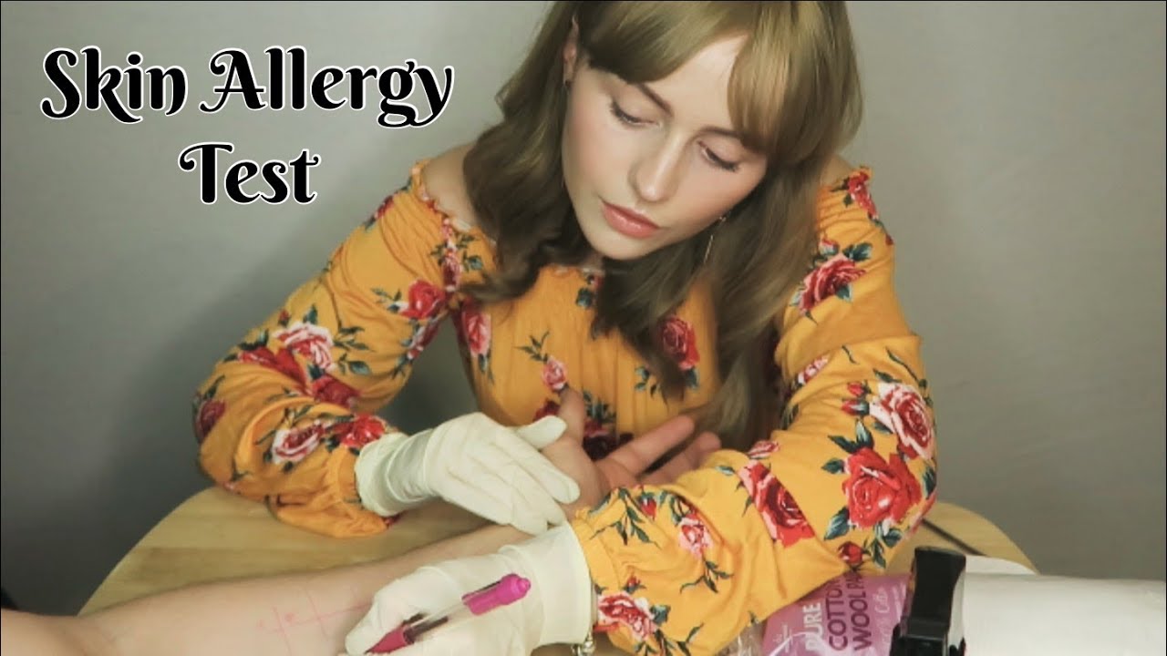 [ASMR] Real Person Skin Allergy Test Roleplay