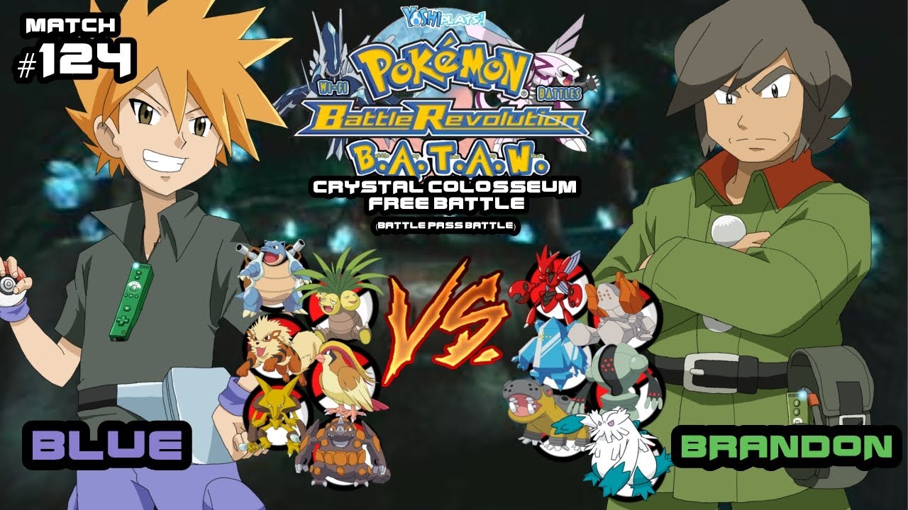 Pokemon Battle Revolution BATAW(Wi-Fi Battles) Match #124: Blue vs. Brandon