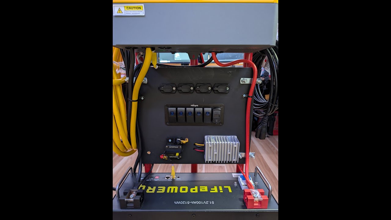 Another Portable 3000 Watt 48v DIY portable solar generator handtruck -CUSTOMIZED! (Part 2)