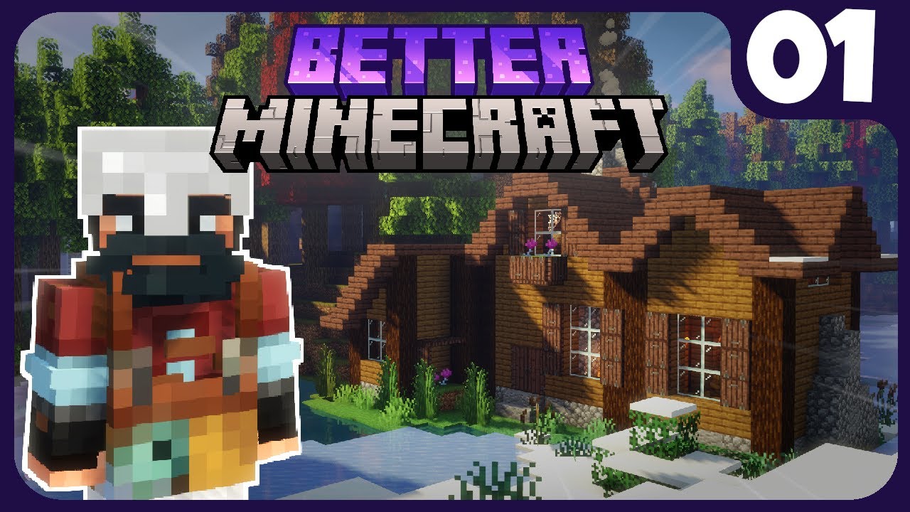 STARTING A NEW SERIES IN BETTER MINECRAFT! EP01