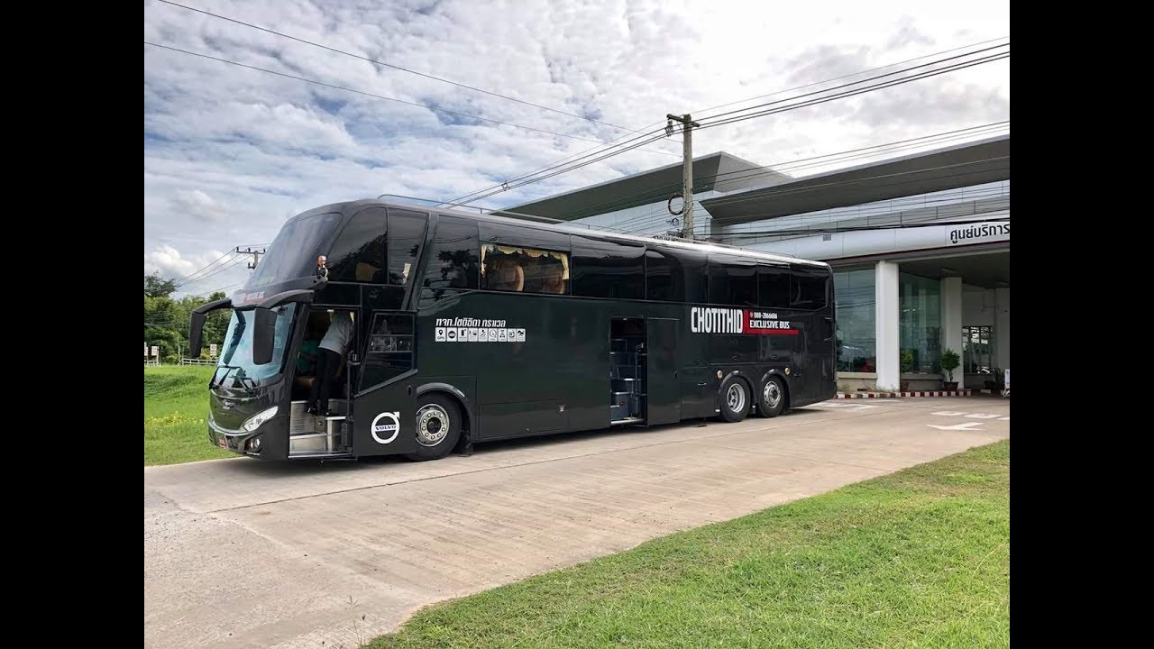 รถบัสนำเที่ยว  โชติธิดา   VOLVO  B11Rแปดล้อ13.8เมตรคันแรกของเมืองอีสาน