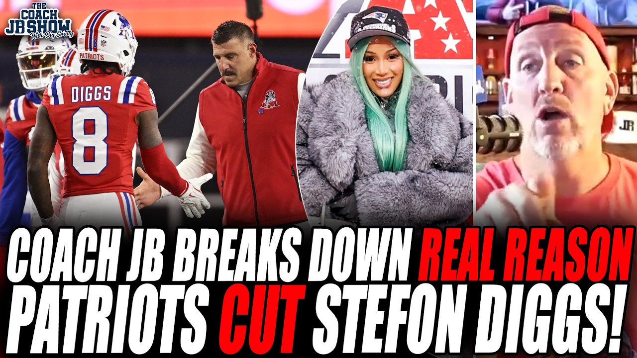 Coach JB Breaks Down REAL REASON Patriots CUT Stefon Diggs!