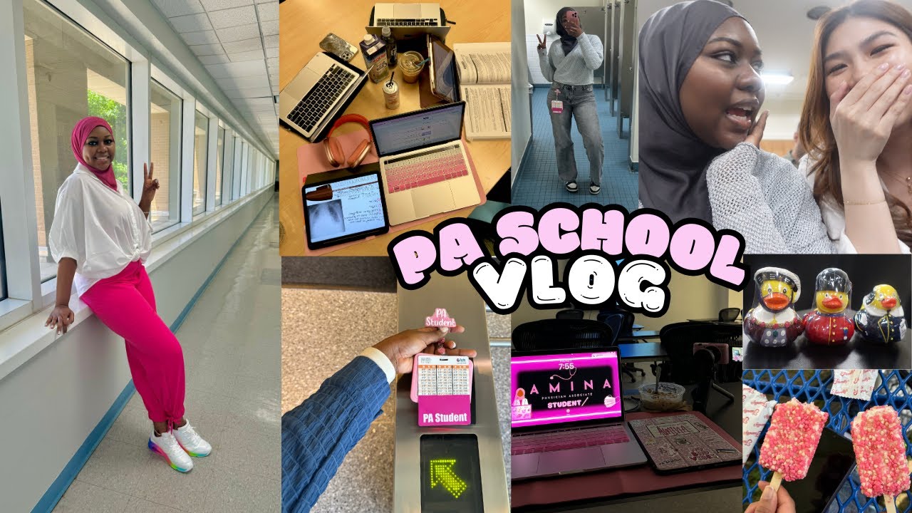 PA SCHOOL VLOG: last semester of didactic + studying + clinical rotation prep
