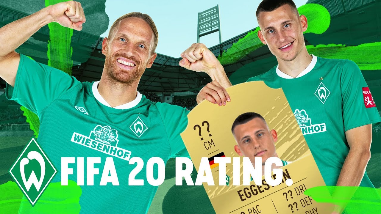 OMG! FIFA 20 RATING BATTLE WERDER EDITION mit Maximilian Eggestein & Michael Lang | SV Werder Bremen