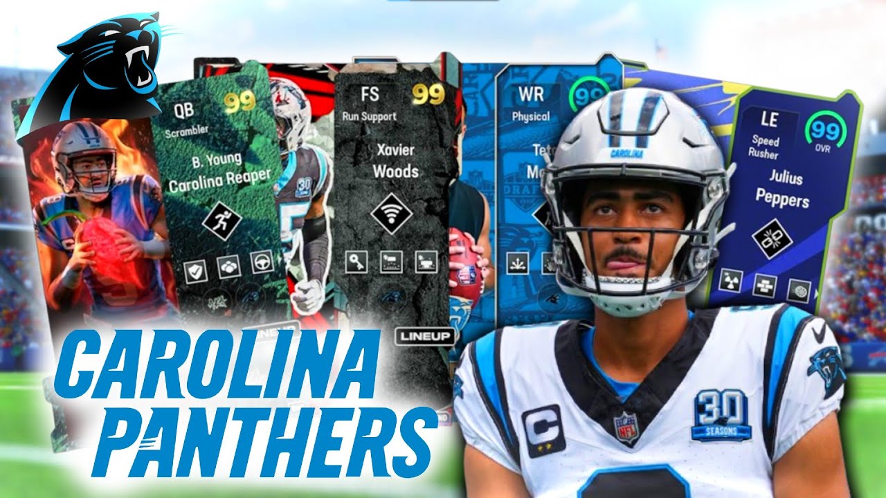 *THE BEST* Carolina Panthers Theme Team In Madden 25!
