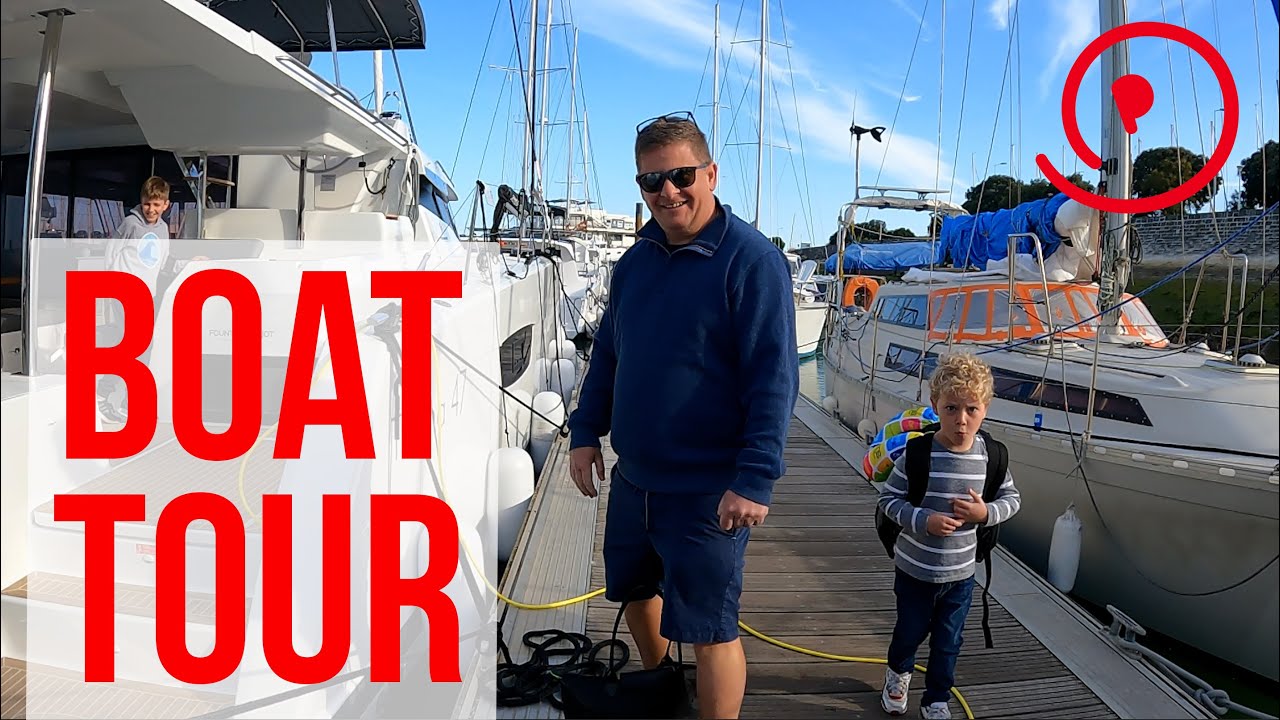 Fountaine Pajot Tanna 47 Tour and Moving Onboard EP 6