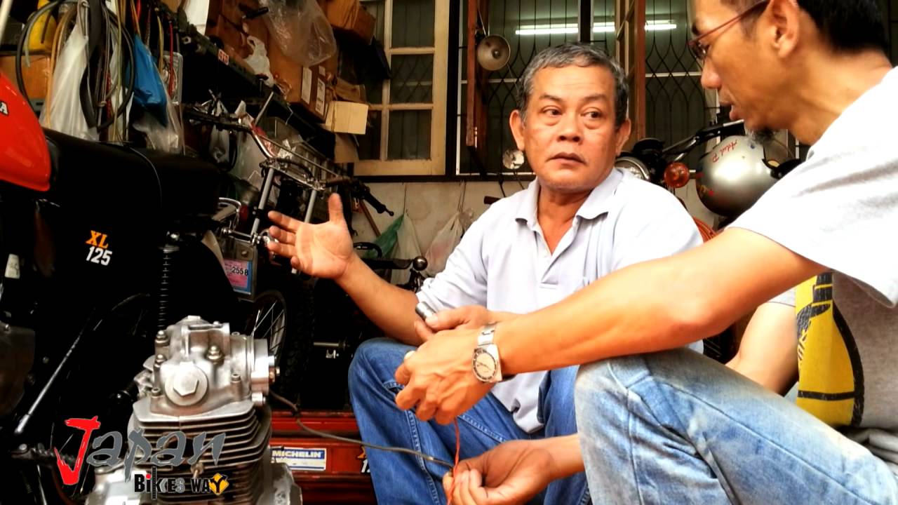 รายการ Japan Bikes Way ตอน3 เบรค3 สอนตั้งไฟ Honda XL125