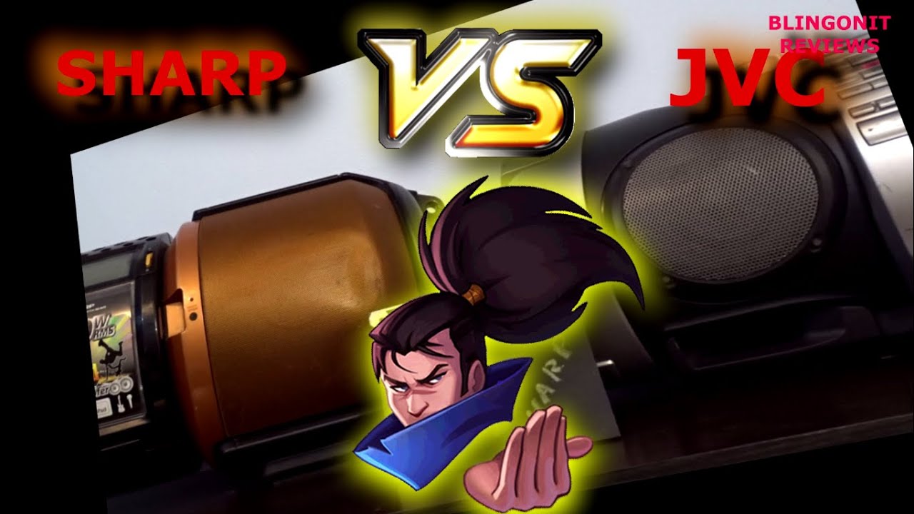 SHARP GX-M10 vs JVC RV-NB50, Garbage or Gold