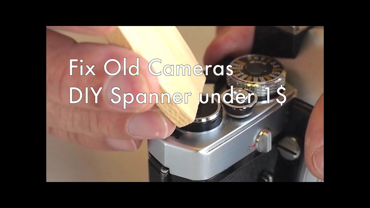 Fix Old Cameras: DIY Spanner Wrench for Classic Cameras