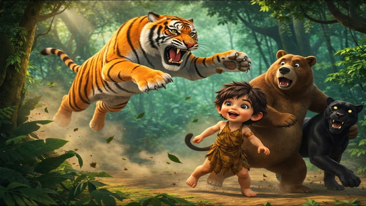 Jungle Book New season Episode 4 Hindi | Mougli Episode 4 | पहला शिकार 😱 Vanputra–Jungle Ka Rakshak