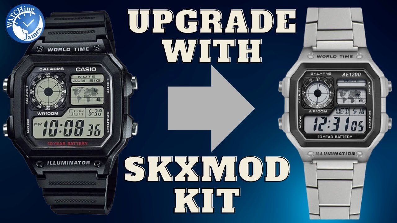 Creating my Ultimate Casio Royal AE1200 with the SKXMOD kit