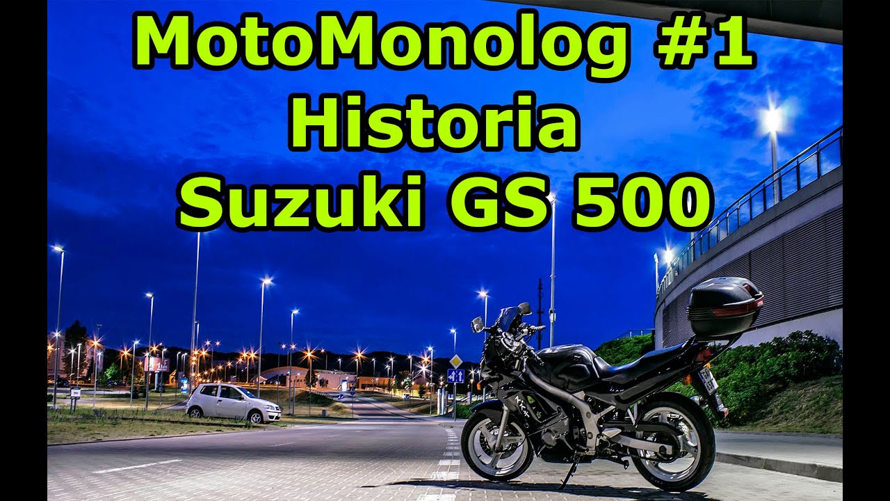 Historia i recenzja Suzuki GS 500 | MotoMonolog 1