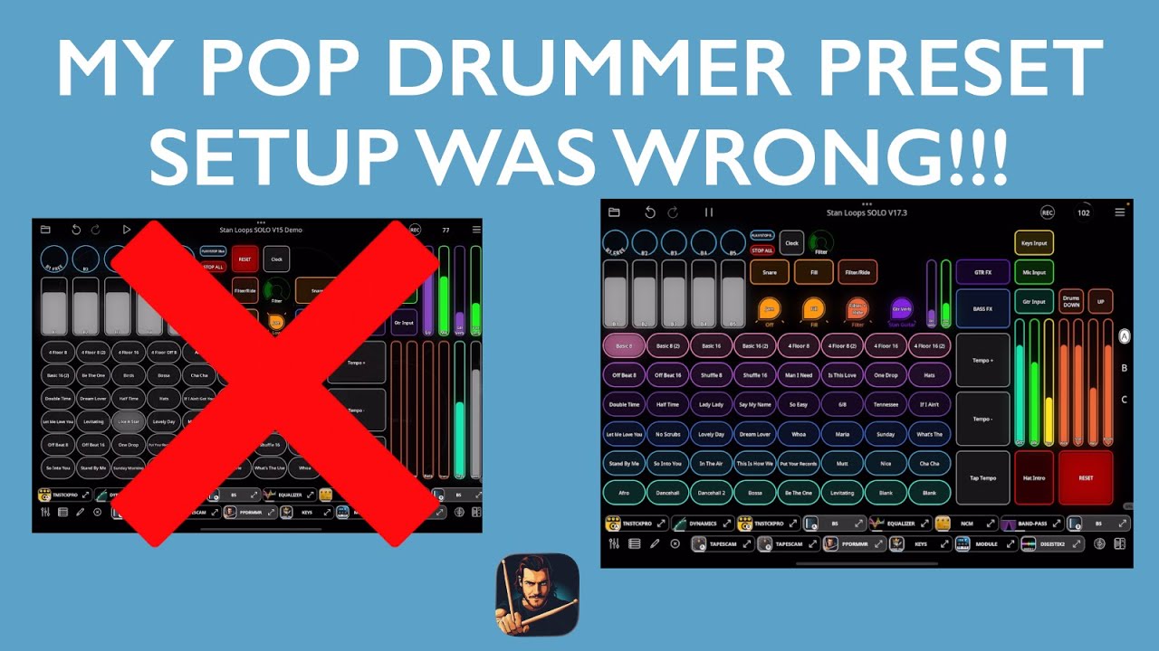My Pop Drummer Preset Setup Was Wrong (Again)! This is the Proper way to do it!