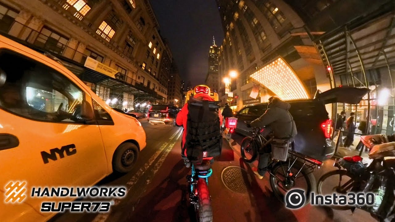 NYC Evening Rush Hour on the Super73 ZX Ebike | 360 Video Test