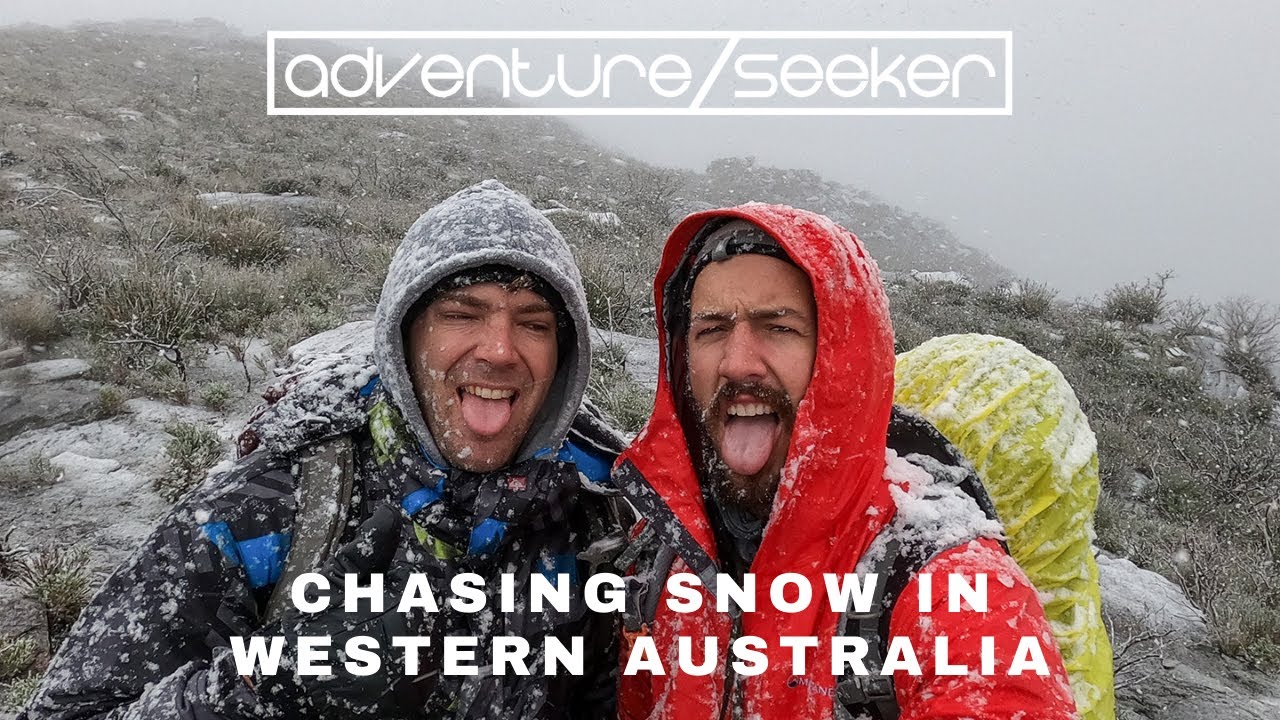 SNOW CAMPING in WESTERN AUSTRALIA! A RARE SNOW EVENT  south of PERTH...we got lost and soaked!