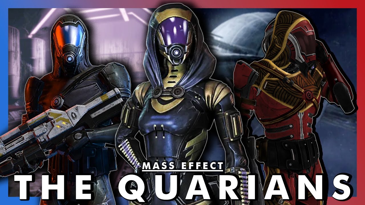 Mass Effect's Nomadic Species - The Quarians | Full Mass Effect Lore