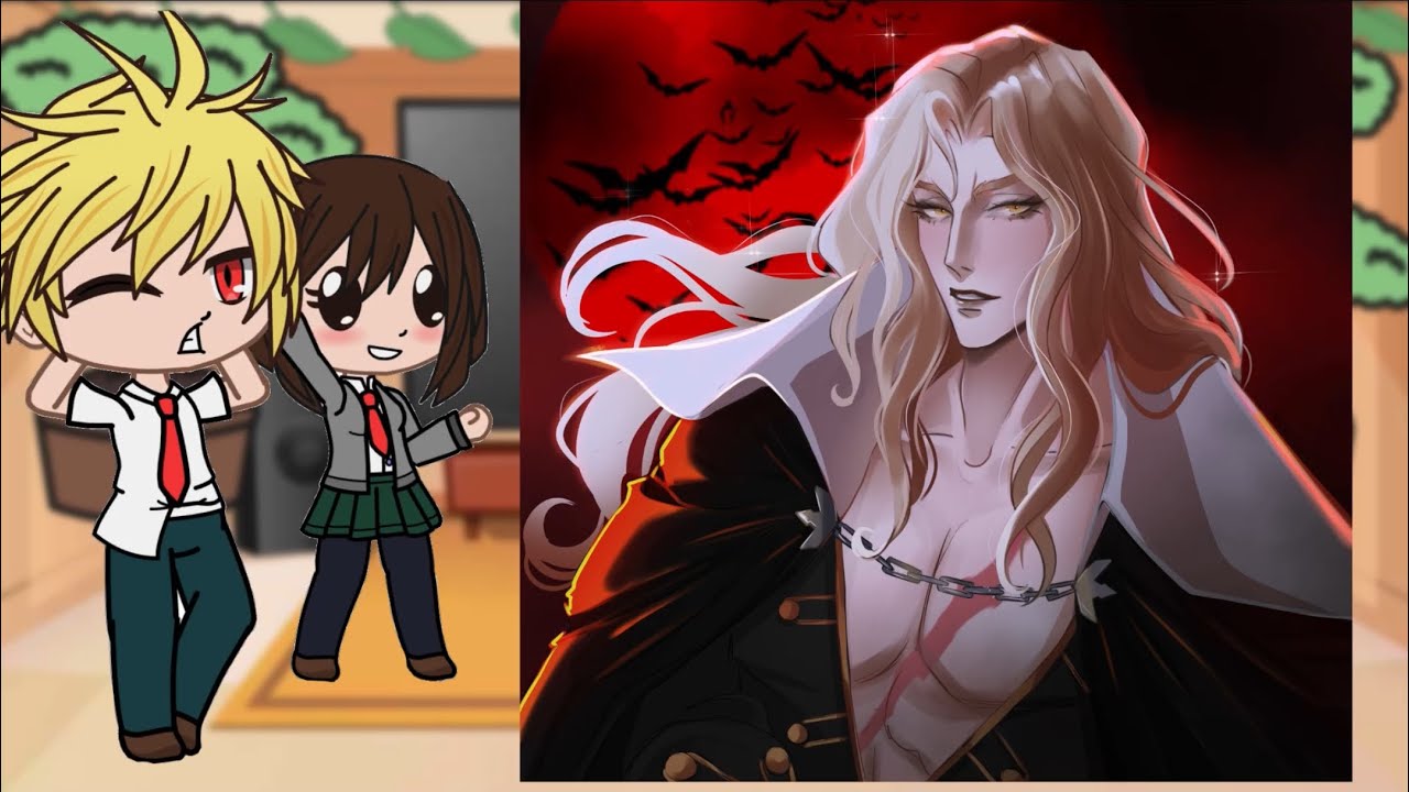 Class 1A react to Deku as Alucard|AU| |BNHA/MHA || GCRV |I No Ships ||