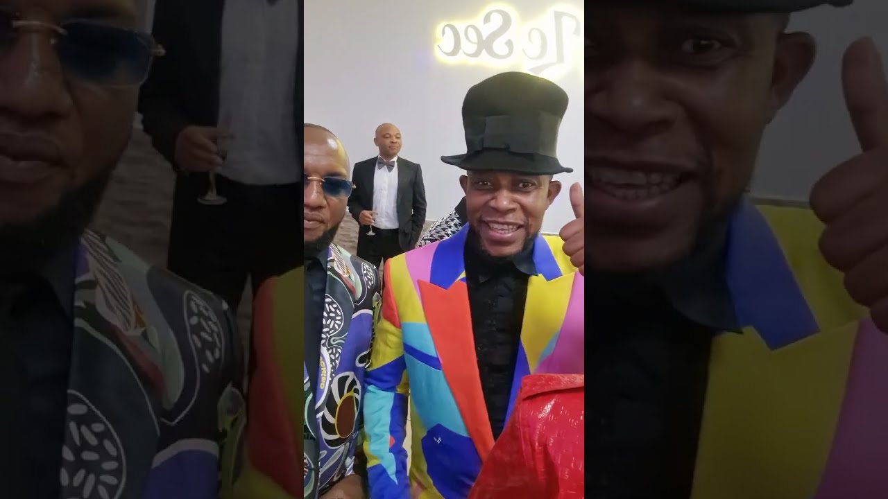 Paris Tombé Mariage ya Guy Foulard Invité d'honneur Modogo G F Ferre et Équipe de France de La Sape 