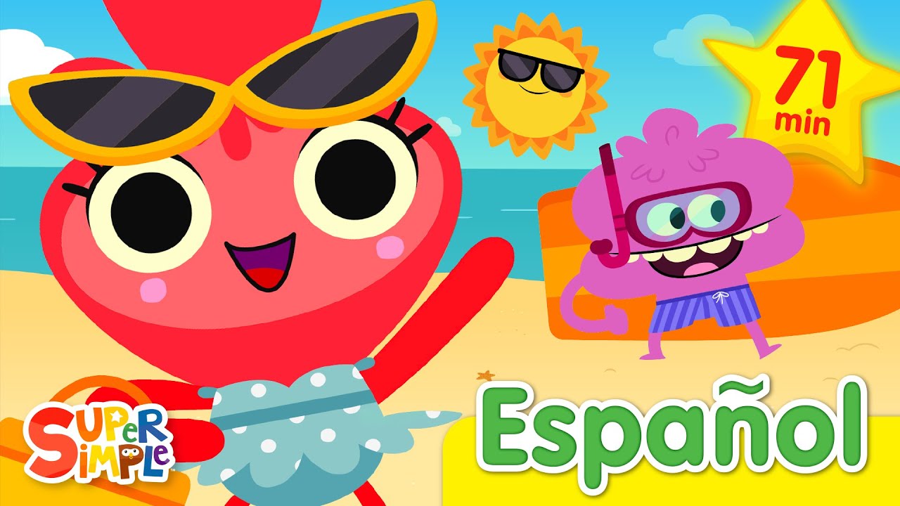 Para La Playa Y Más | Canciones Infantiles De Verano | Super Simple Español